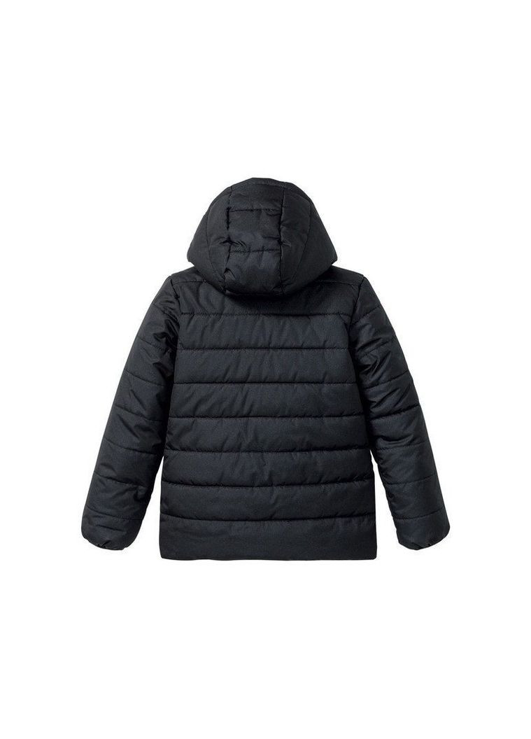 Чорна демісезонна куртка демісезонна водовідштовхувальна та вітрозахисна для дівчинки 318071 чорний Pepperts
