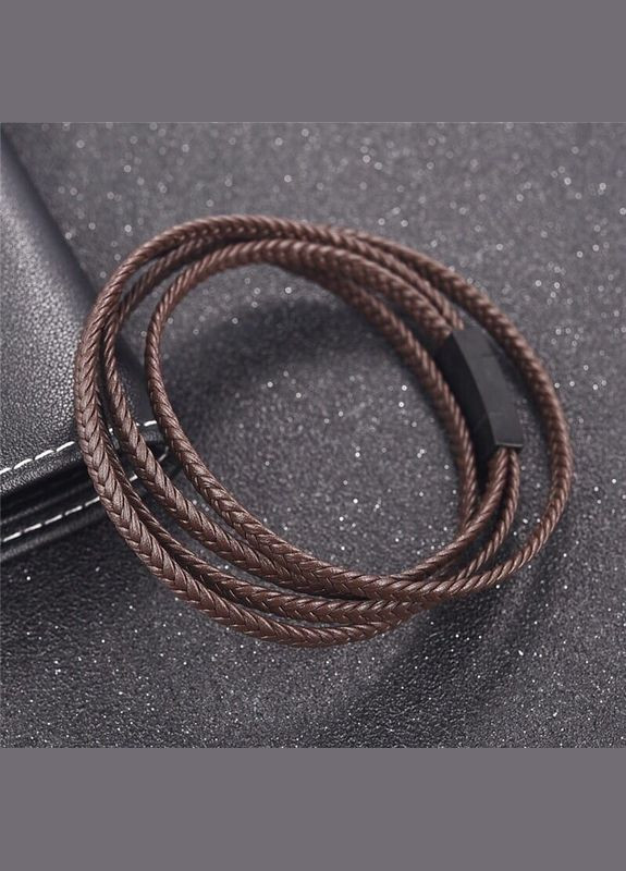 Браслет обмотка зі шкіри із застібкою (11003) Hemst (301071382)