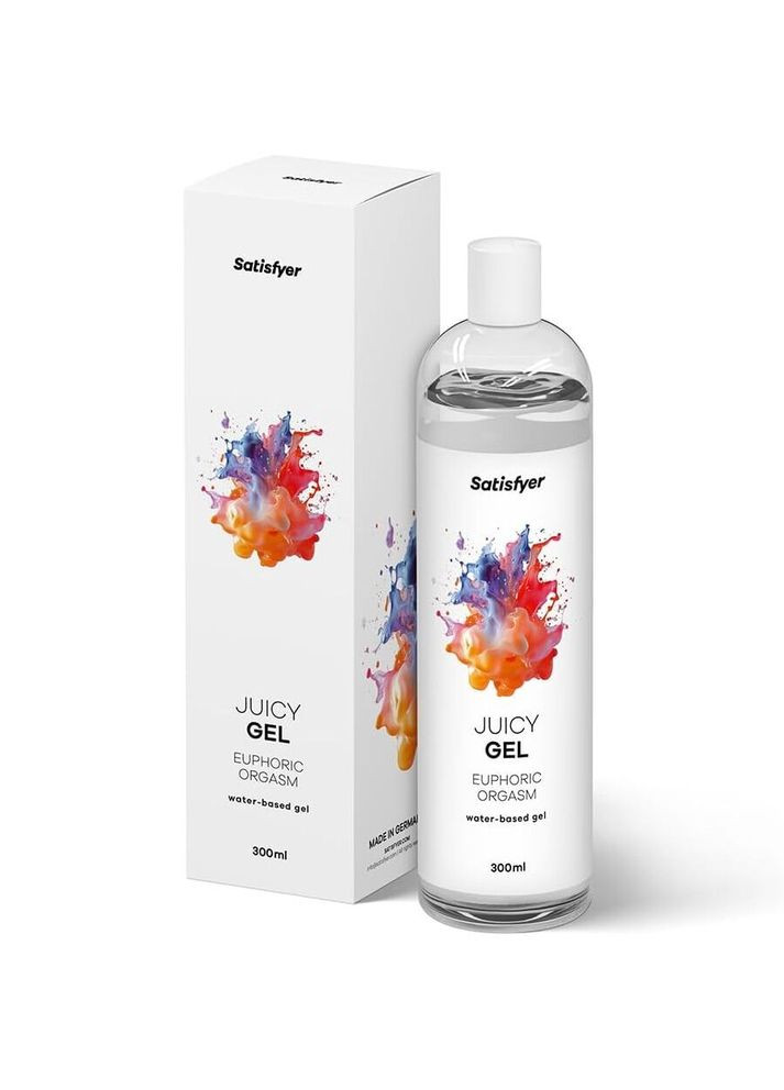 Стимулювальний гель на водній основі Juicy Gel Euphoric Orgasm water based 300 мл - CherryLove Satisfyer (366962627)