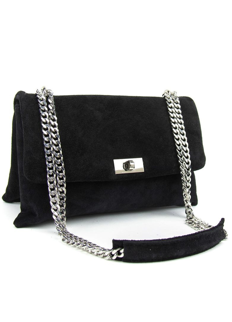 Сумка кросбоді жіноча замшева на ланцюжку Italy RoyalBag F-IT-8545 (311620036)