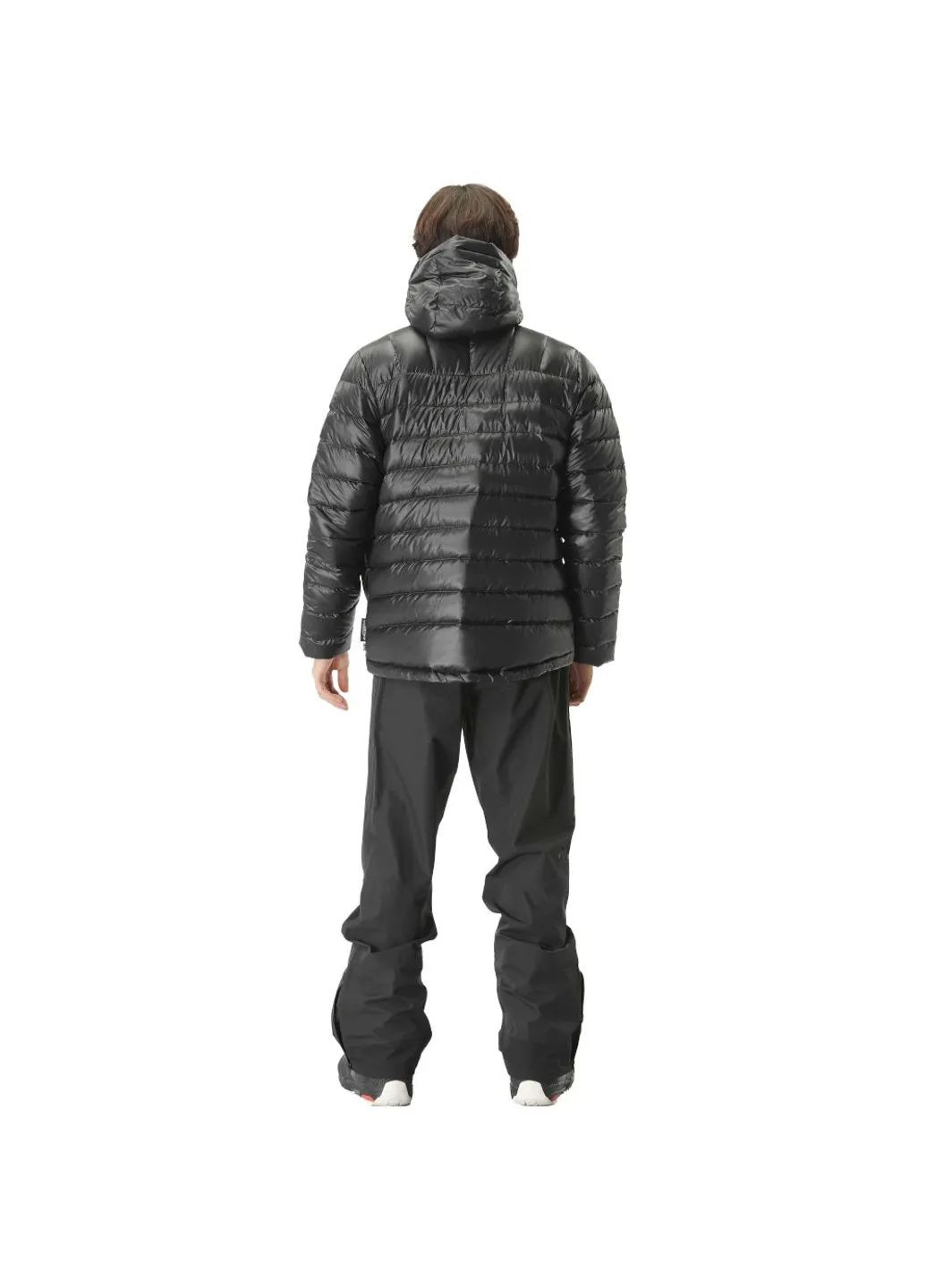 Чорна демісезонна куртка mid puff down mns Picture Organic