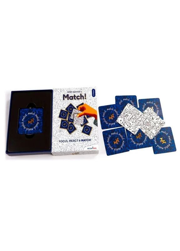 Карткова гра "Mike Harman's Збіг Match" RT5111 два набори карт по 18 штук Recent Toys (306815274)