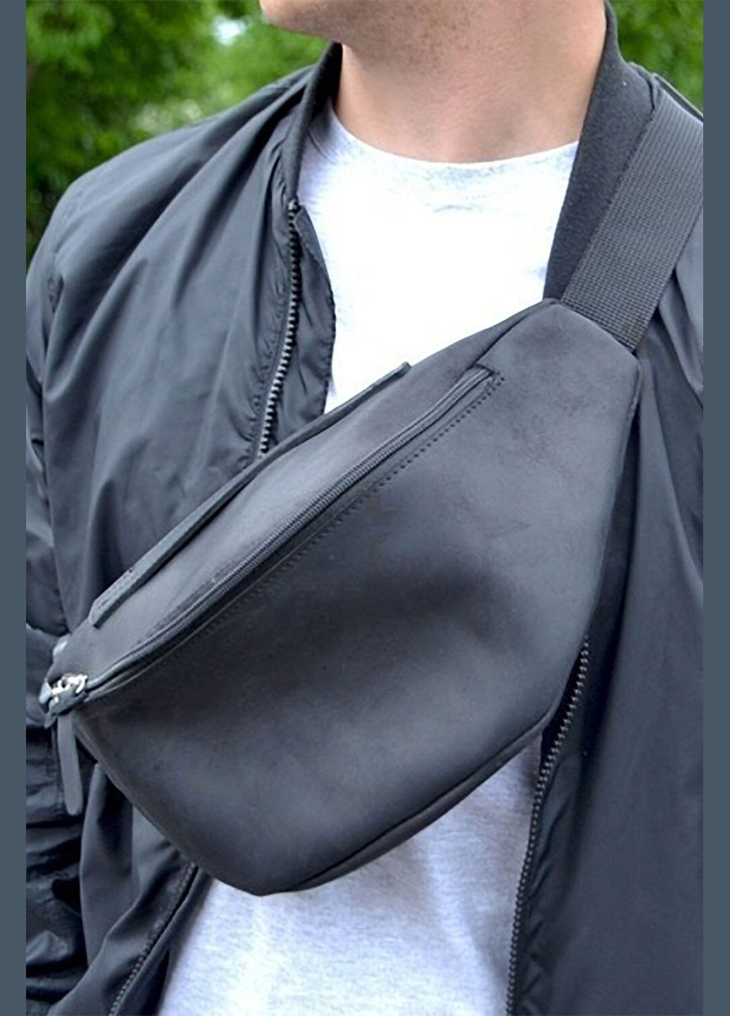 Бананка мужская "Крейзи черного цвета VOLMAS (315067277)