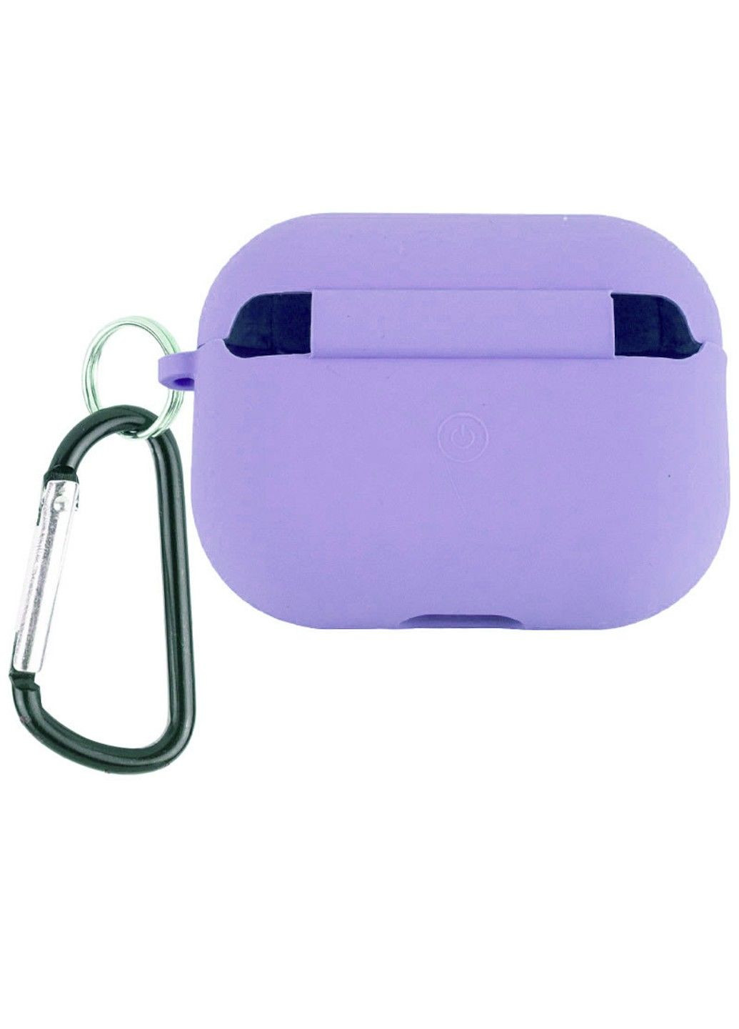 Силіконовий футляр з мікрофіброю для навушників Airpods 4 Epik (317268416)