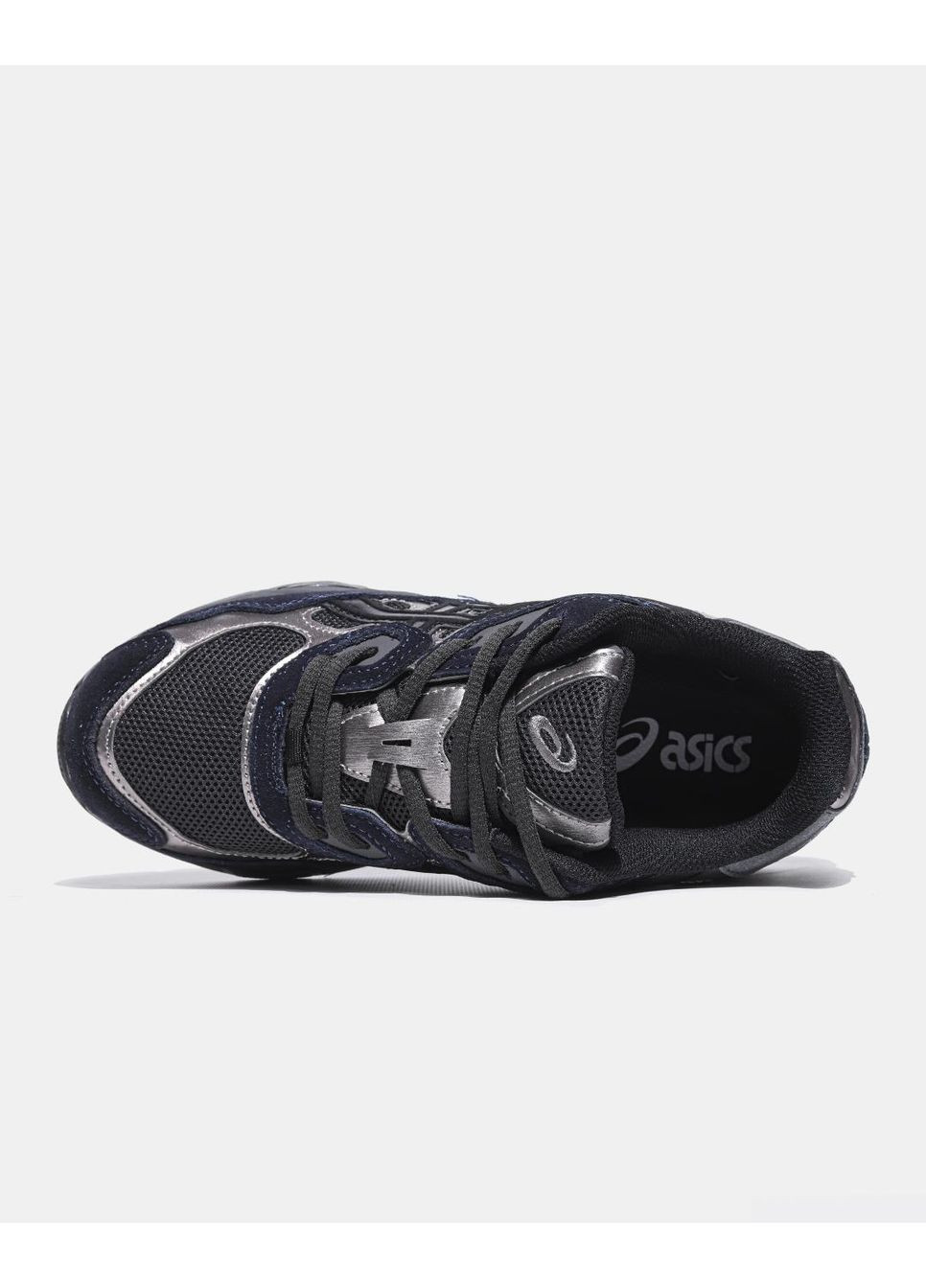 Сірі Осінні кросівки чоловічі asics gel nyc graphite grey black асікс гель нюк No Brand