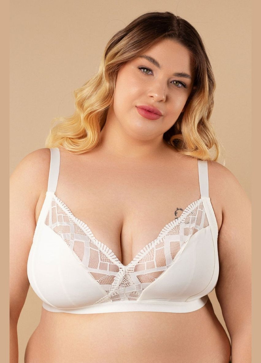 брасьер мягкий бюстгальтер из микрофибры Brabrabra без косточек