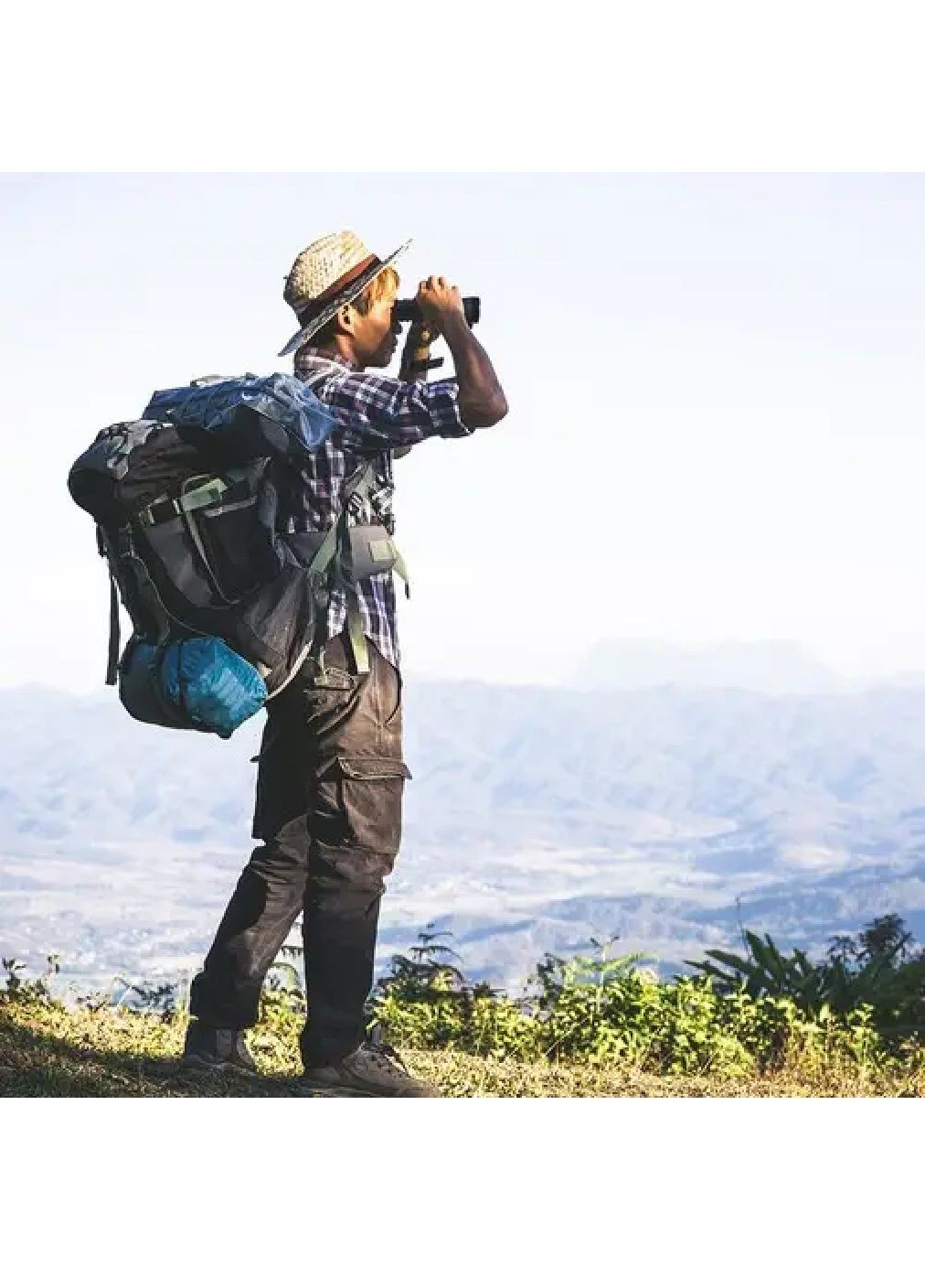 Бинокль с 10-кратным увеличением для охоты рыбалки наблюдения за природой с чехлом ремнем 20х17х6,5 см (478264-Prob) Unbranded (303674787)