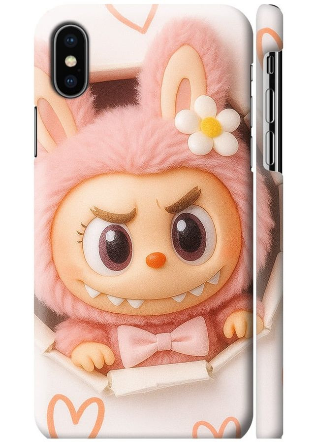 3D пластиковий матовий чохол 'Лабубу 2' для Endorphone Apple iPhone XS (351506513)