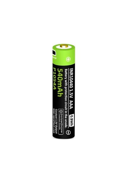 Акумулятор P1054A Li-ion 10440/AAA 1.5V 540mAh, USB VapCell (371912789)