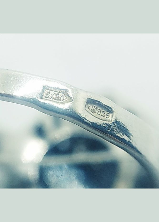 Кольцо серебро 925° 6,50г. чернения () ВИК 1205 (305583243)