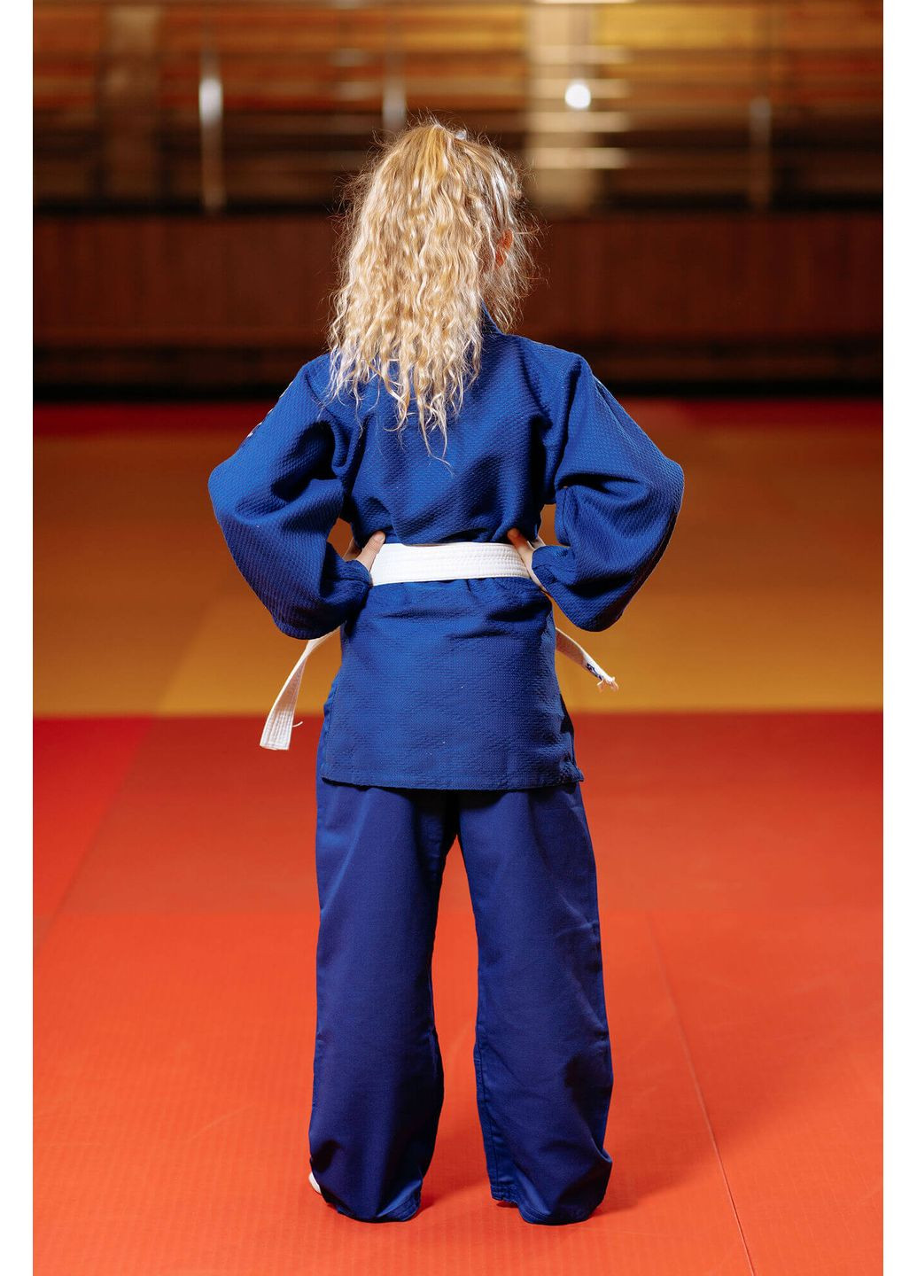 Кимоно для дзюдо синее, TM Yuko, 130 рост, плотность 450 гр/м.кв. Kintayo (361153265)