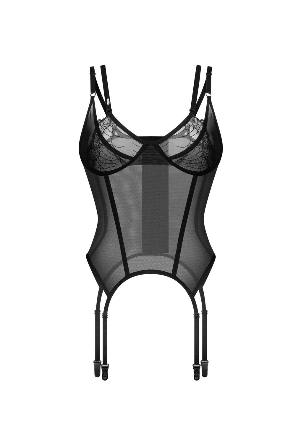 Корсет Arrowel Black corset CherryLove Obsessive (366962530)