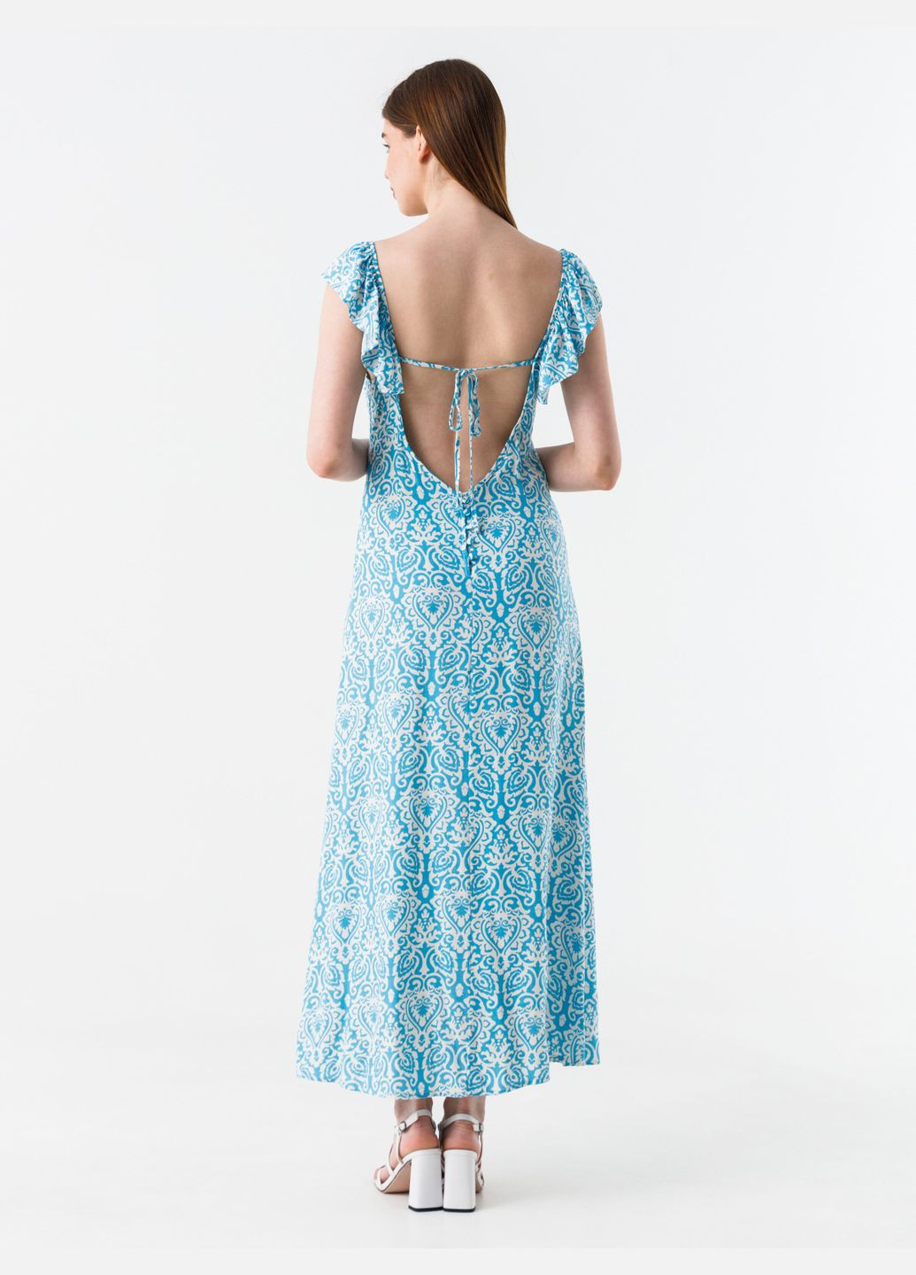 Летний женский сарафан с узором женский yc20230236 (2000990332905s) shop (2000990332905) No Brand