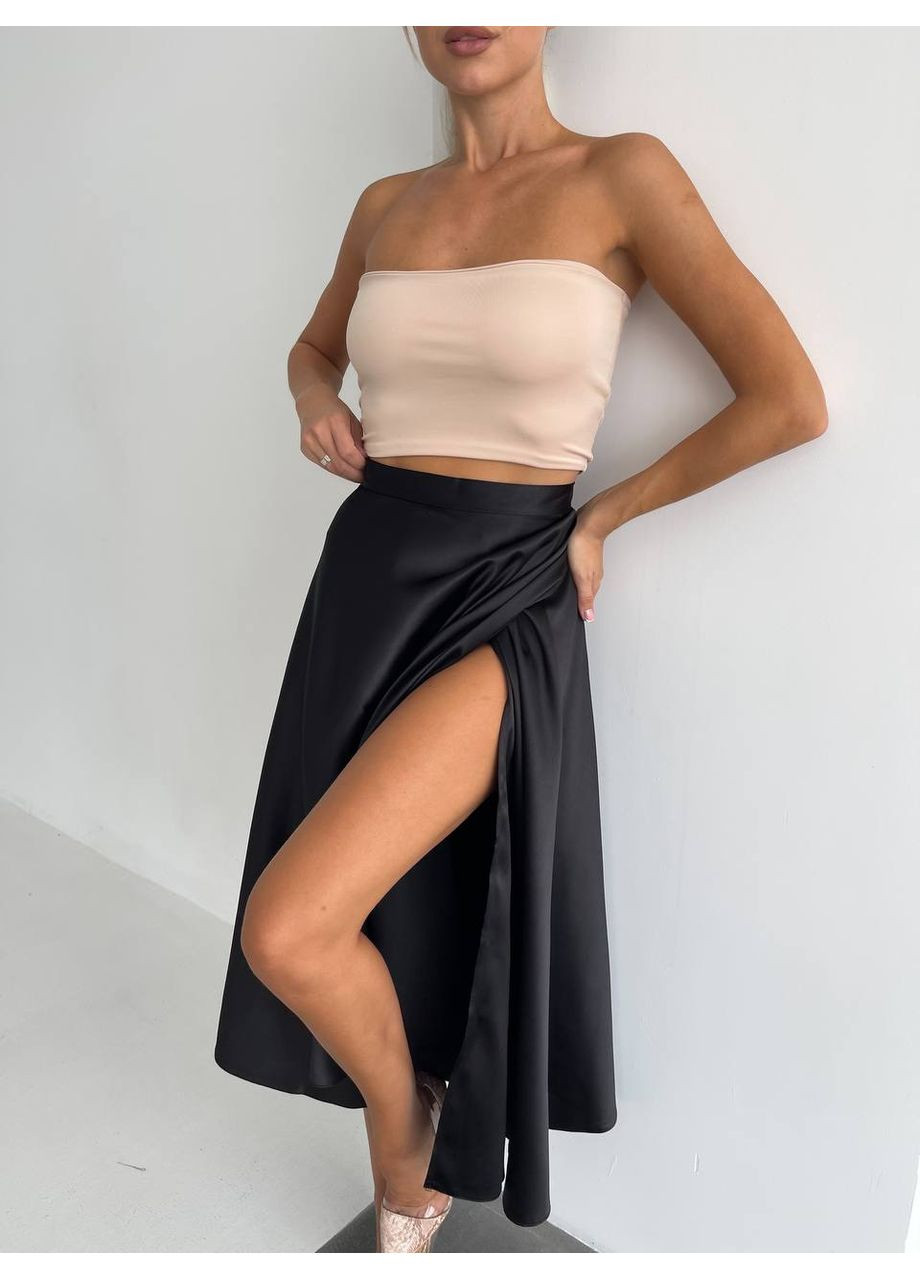 Жіноча спідниця міді на запах MonCher (354940785)