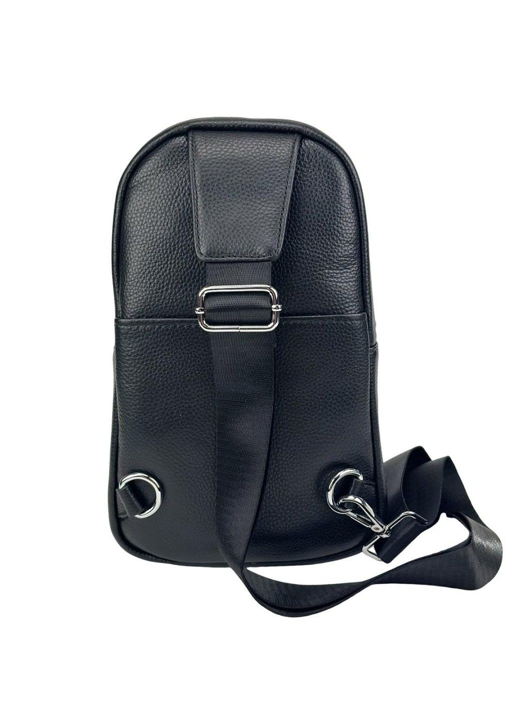 Кожаный черный слинг через плечо A25F-250131A Tiding Bag (315688297)