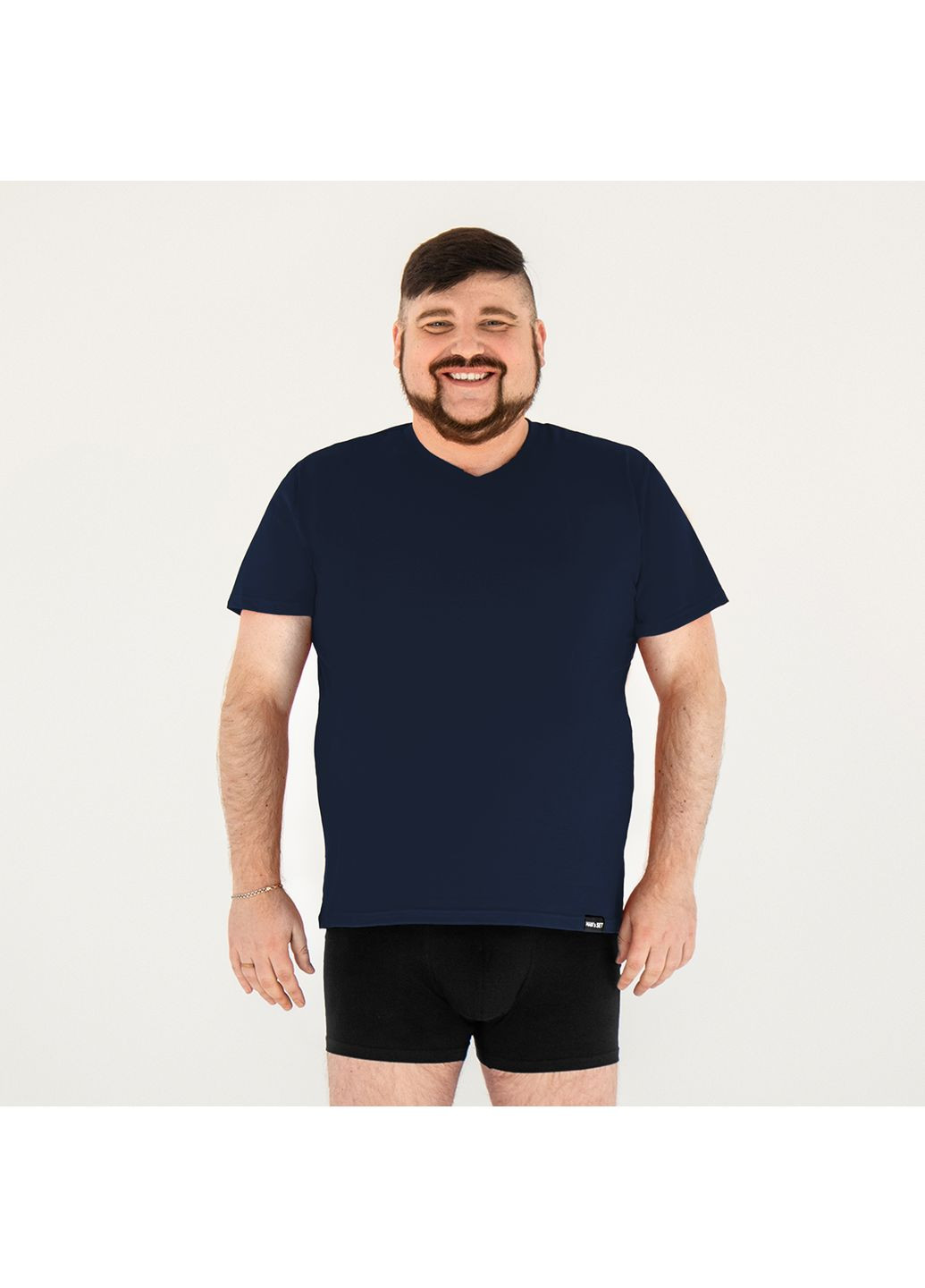 Чоловіча футболка, MVP110-46 MAN's SET Basic V-neck Plus (366575276)