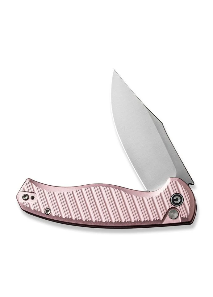 Ніж складаний туристичний Stormhowl, (8.4 см) Nitro-V / Aluminum рожевий Civivi (400429202)