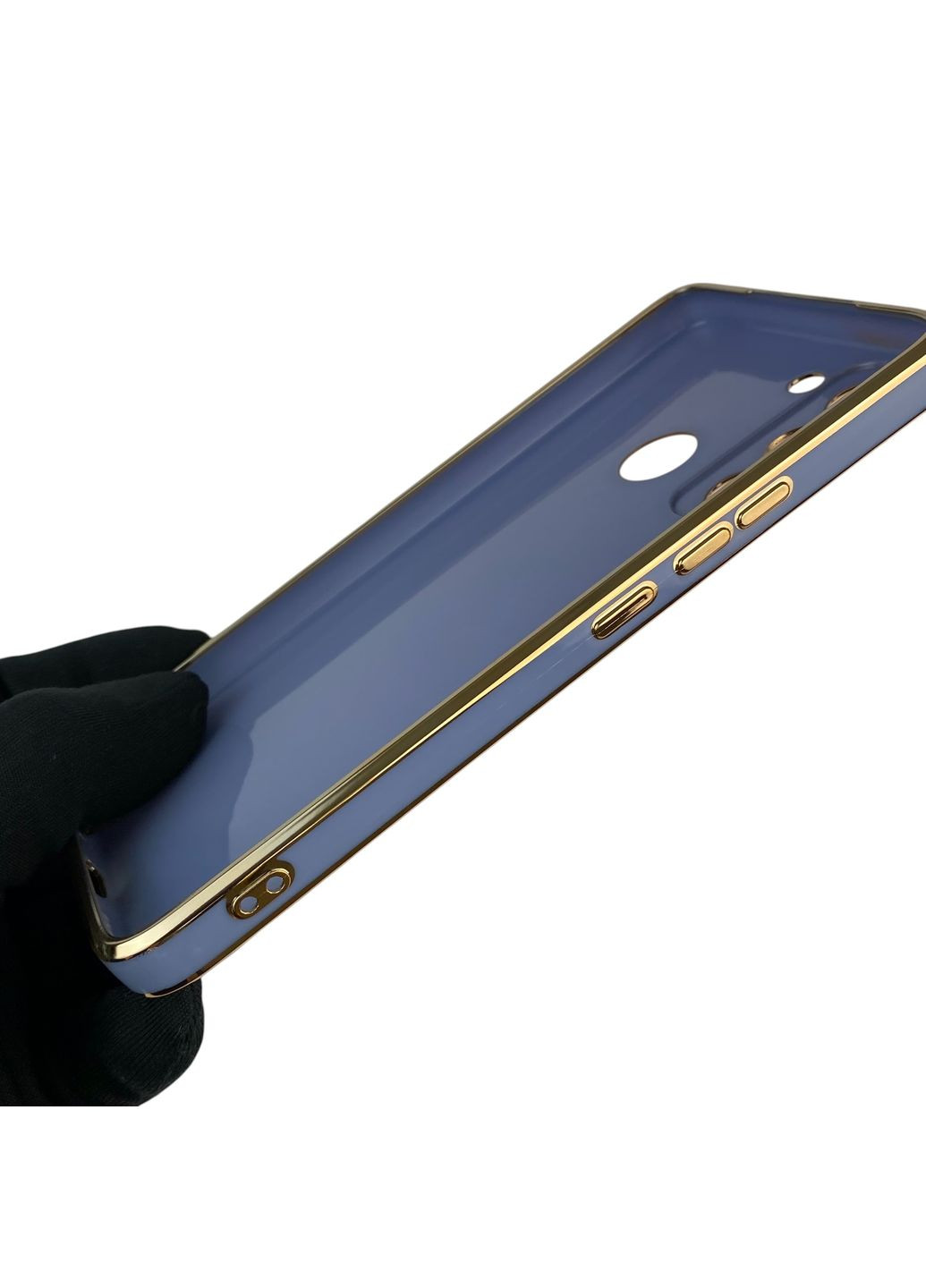 Чехол для POP 5 LTE BD4i с кольцом MagSafe с золотой окантовкой на техно поп 5 лте синий gs1 Tecno (366228335)