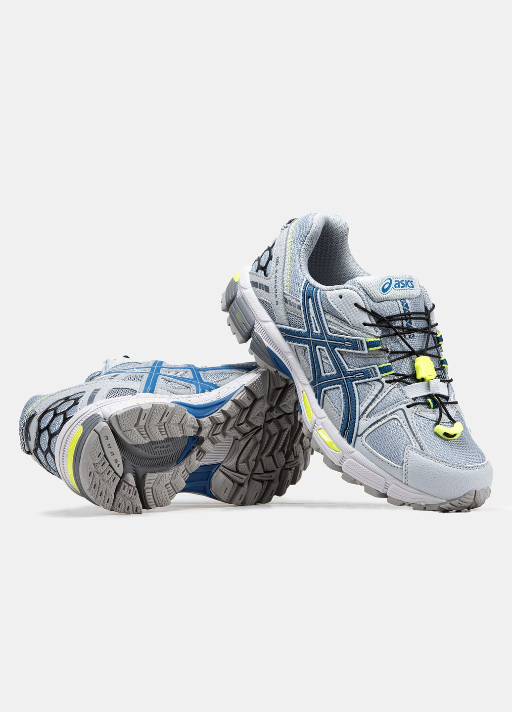 Кроссовки женские и мужские Asics Gel-Kahana 8 grey blue | Асикс Гель-Кахана 8 серые синие No Brand серые всесезоны (315155232)