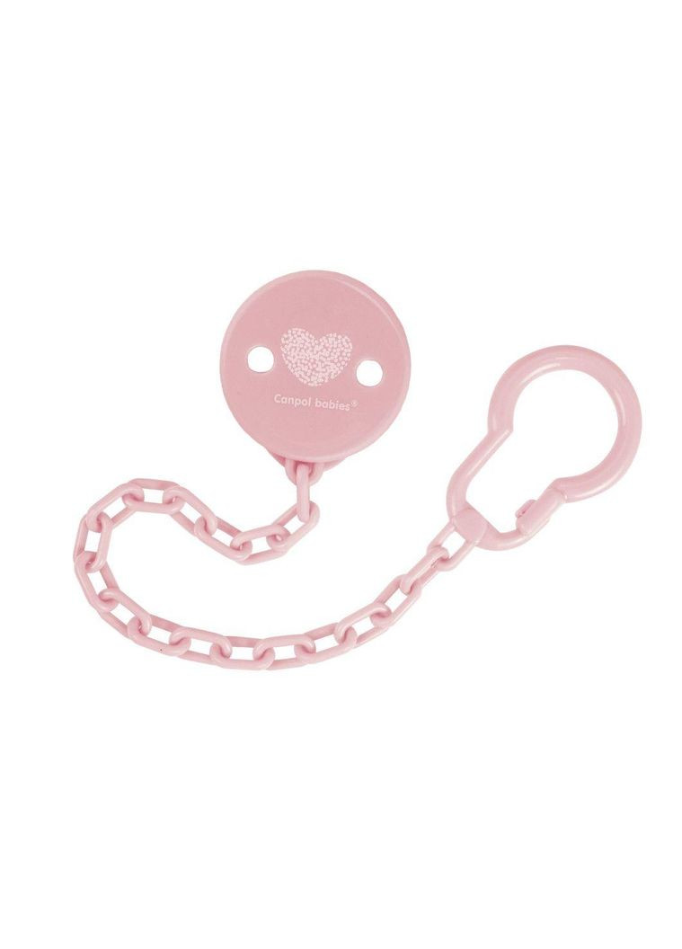 Цепочка к пустышке "PASTELOVE" Розовый Canpol Babies (314951768)