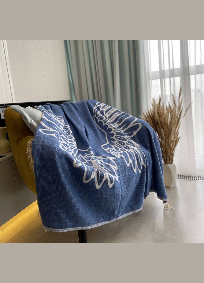 Плед Wings хлопковый 140х200 см (653590756125) SoundSleep (299232809)