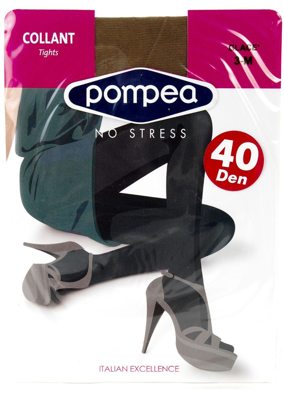 Колготки жіночі 40 den NO STRESS, колір Glace Pompea (365591473)