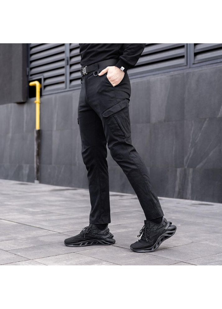 Тактические демисезонные штаны черные Freedom (355354444)
