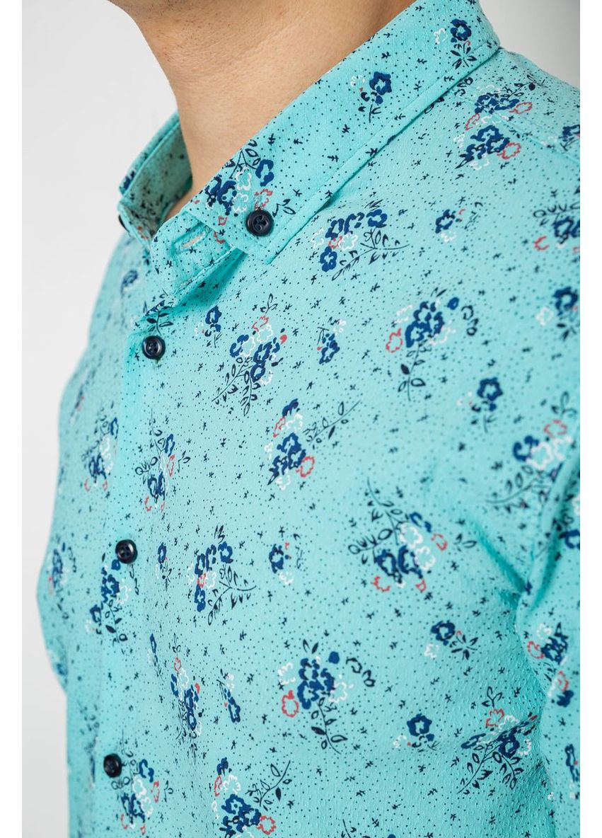 Бирюзовая рубашка Sport Line