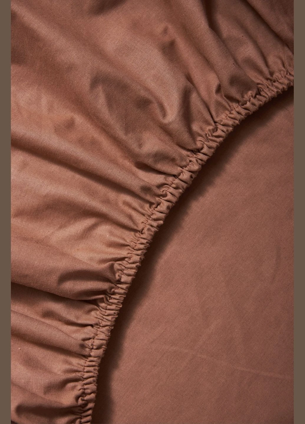Простирадло на резинці Бязь Gold Люкс 200х200х25 см (MS-850000358) Moon&Star Light Brown (295439025)