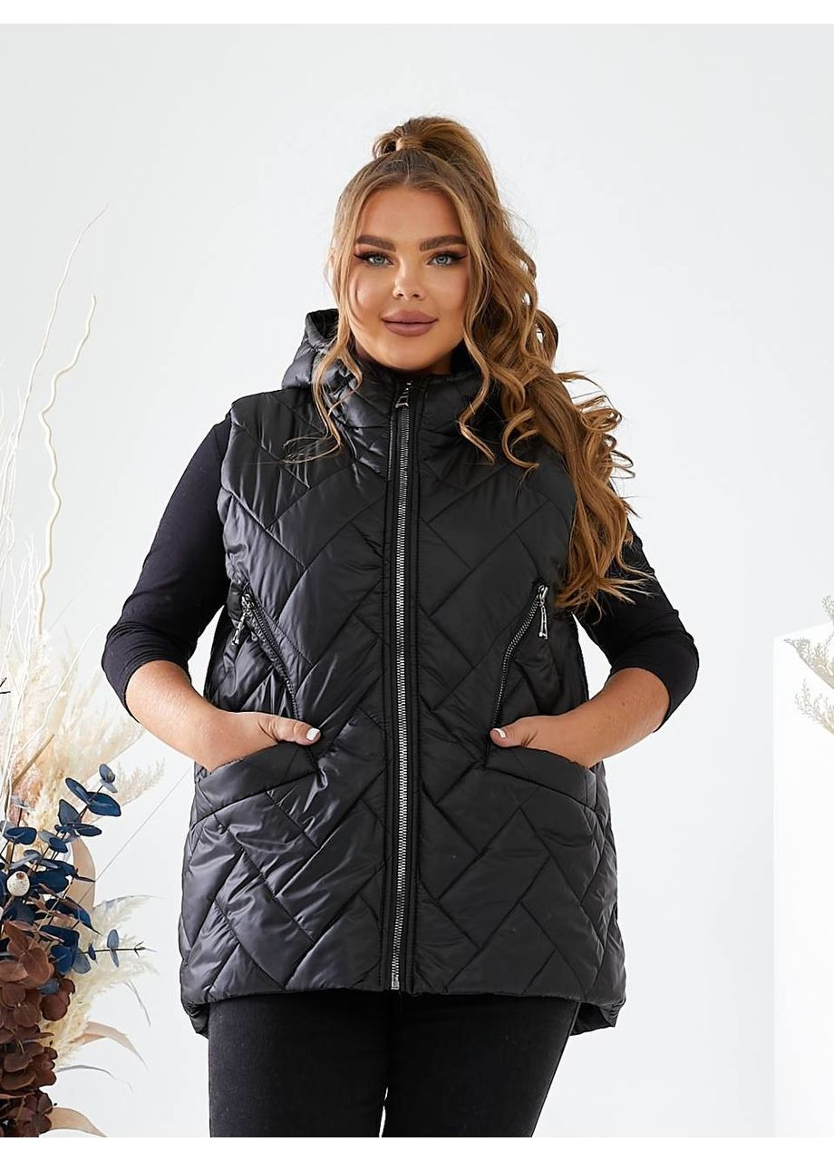 Жіноча жилетка з капюшоном New Trend (304648238)