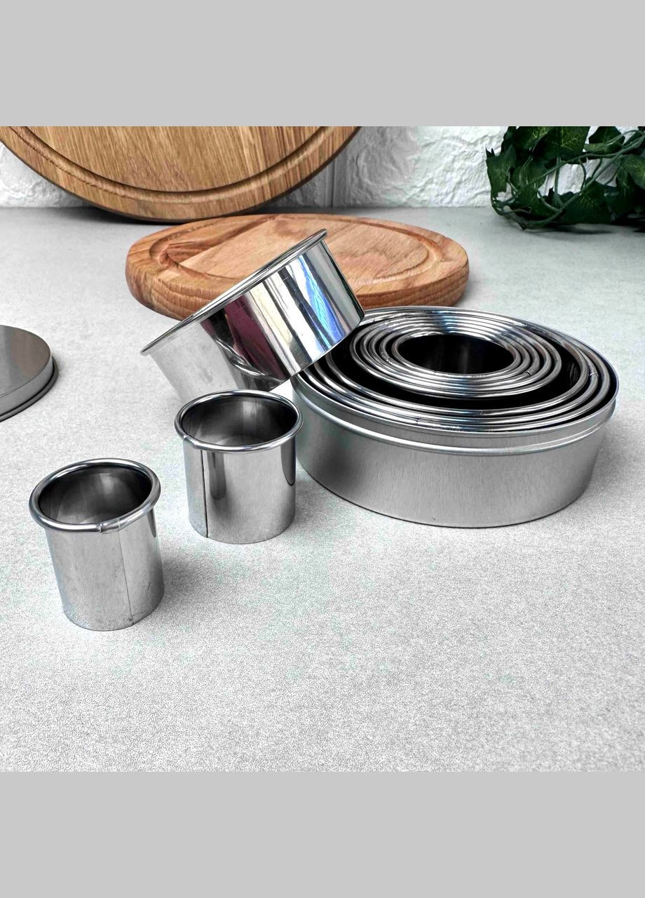 Набір металевих форм для вирубки та формування тіста в кейсі No Brand (366023695)