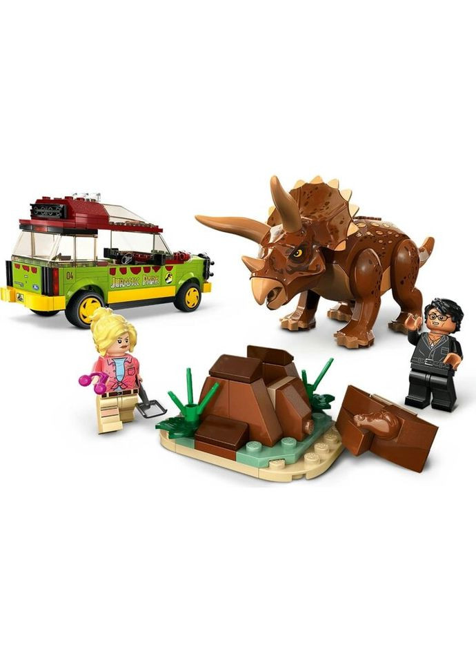 Конструктор Jurassic World Исследование трицератопсов 281 деталь (76959) Lego (281425576)