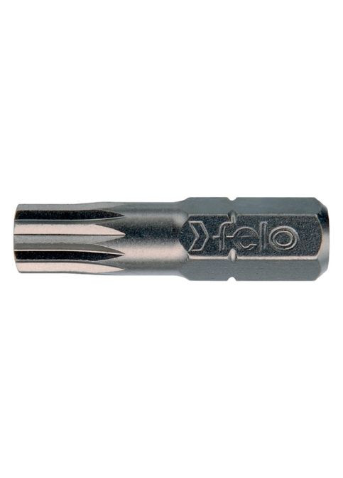 Бита XZN М8х25 мм 1/4" C 6,3 02808010 (14342) Felo (295037215)