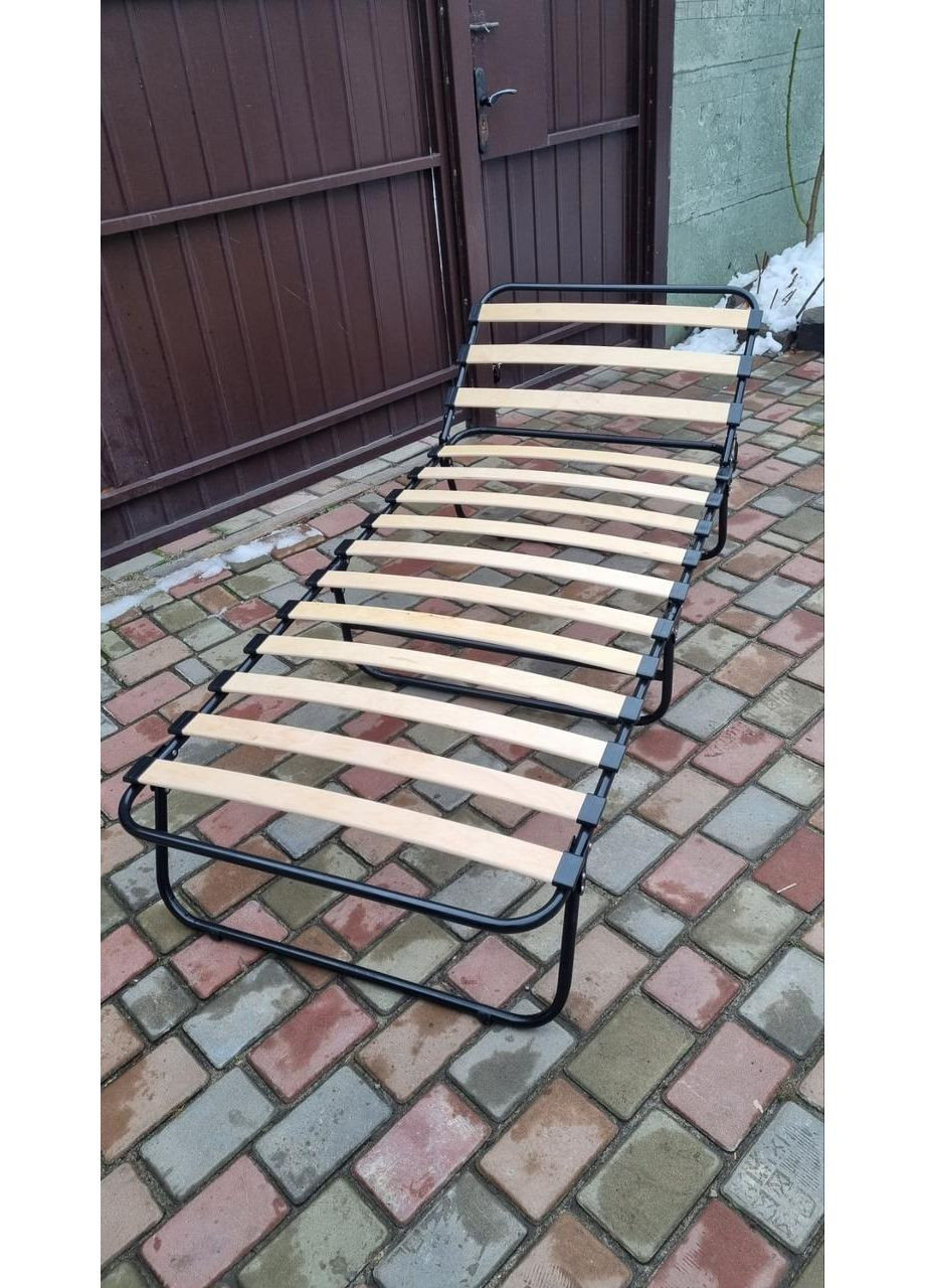 Розкладачка з матрацом 5 см та на ламелях "НОВА" Vista (366665744)