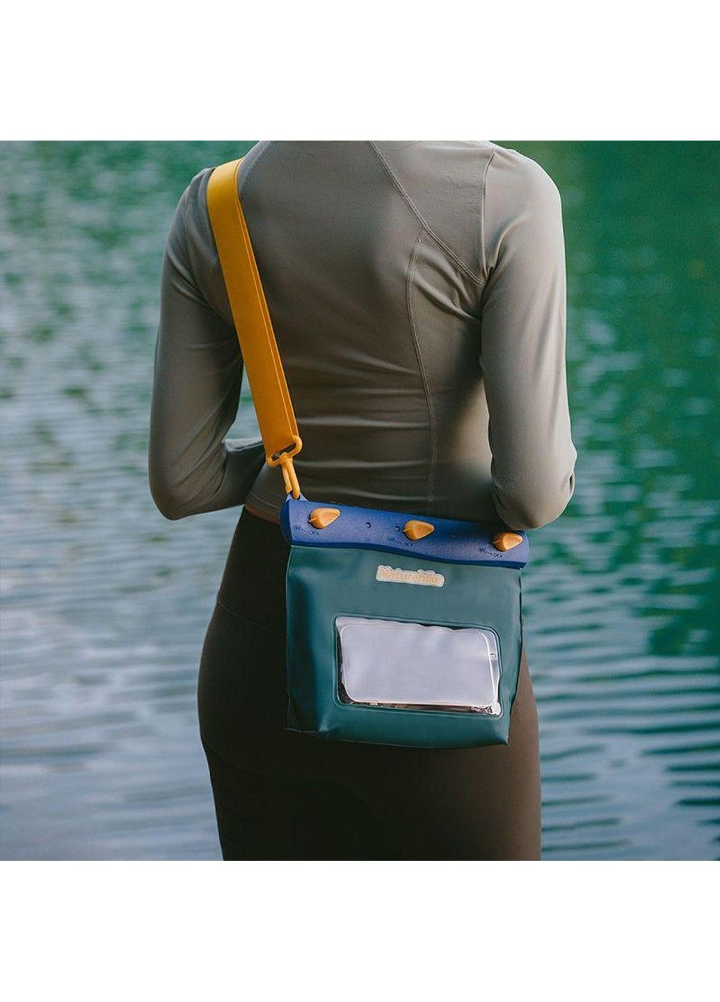 Водонепроникна сумка Naturehike CNK2300BS016 5.6л (Зелена) No Brand (332635525)