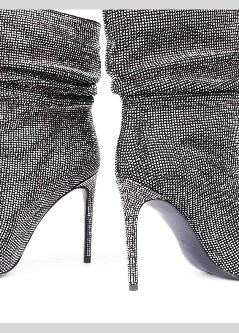 Осенние женские ботинки hs6188k-62-2 черный велюр MIRATON тканевые