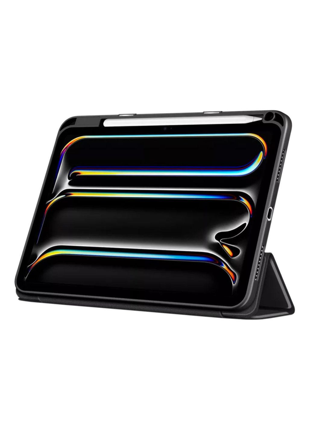 Чехол Transparent для планшета Apple iPad Air 11" 2024 M2 (A2902 / A2903 / A2904) - Black/Clear Primolux (337990506)