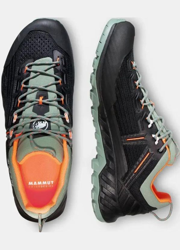 Кроссовки Alnasca Knit III Low M Black-jade Mammut (341540643)