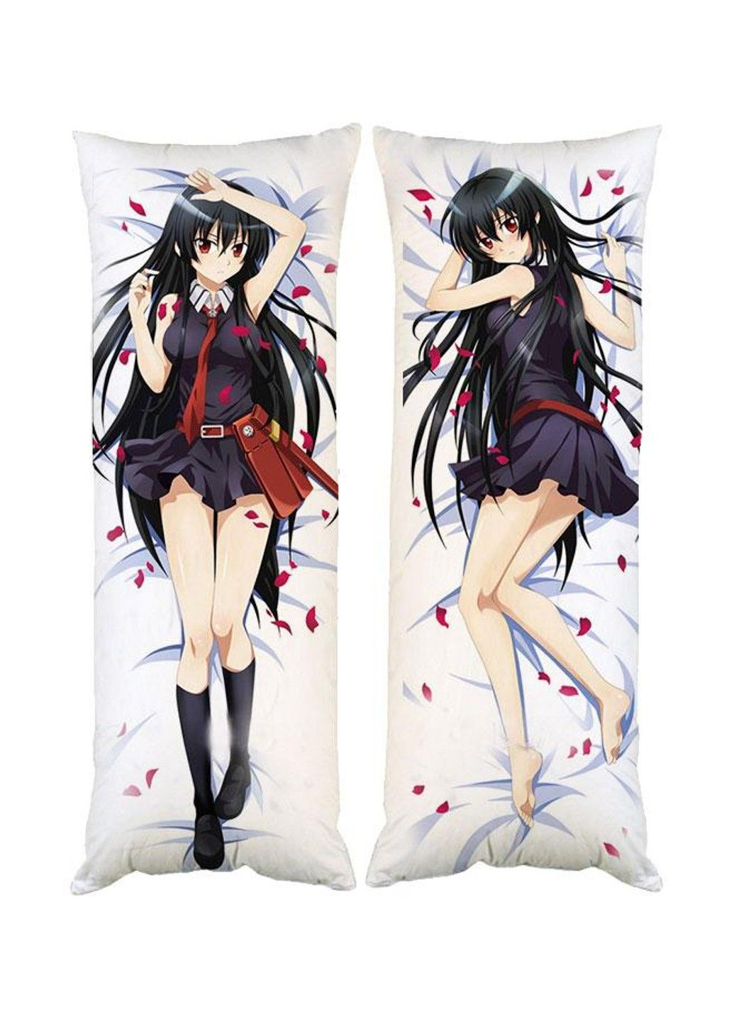 Подушка дакимакура Убийца Акаме декоративная ростовая подушка для обнимания двусторонняя No Brand (328315361)