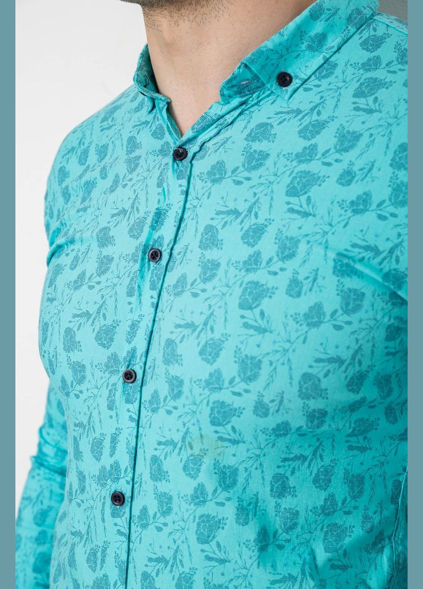 Бирюзовая рубашка Ager