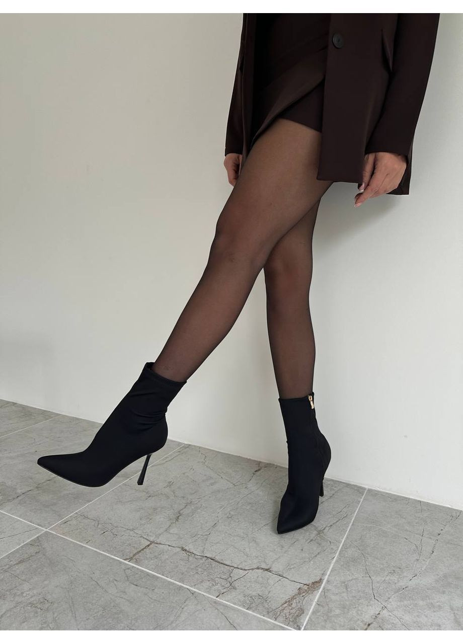 Черные демисезонная демисезонные ботильоны Helen