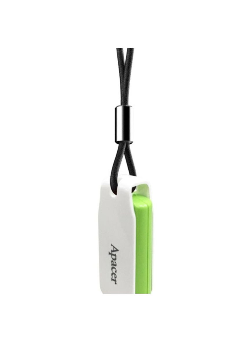 Флеш-накопичувач USB 2.0 32Gb Green (AP32GAH335G-1) Apacer AH335 (325422328)
