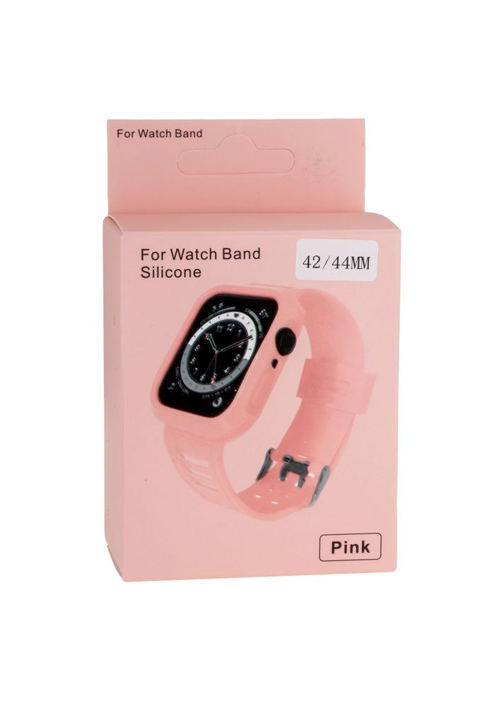 Ремінець для Watch Band Silicone Shine + Protect Case 44mm Колір Light Grey Apple watch series 3 42mm, watch series 3 42mm (340913454)