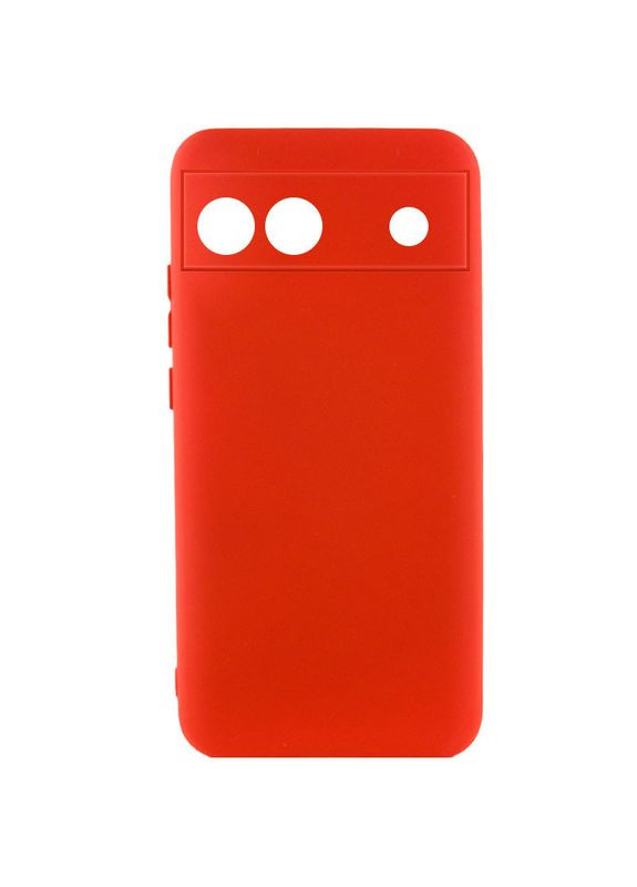 Чохол Silicone Cover Full Camera для Google Pixel 6a Red Lakshmi (355874349)