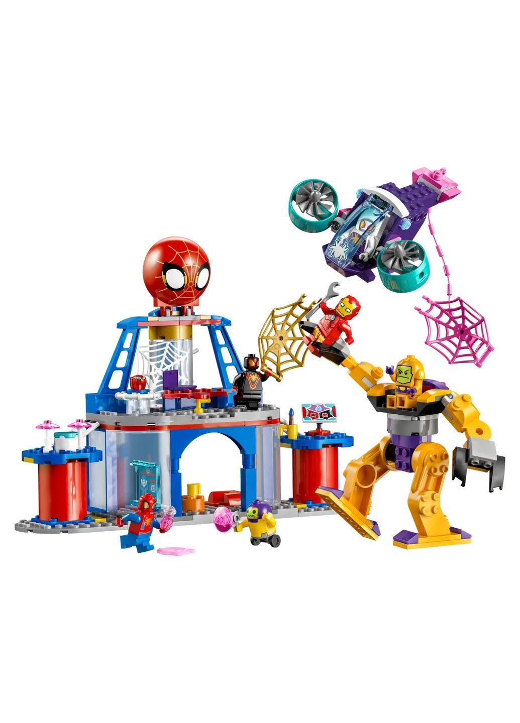 Конструктор Spidey Павутинна штабквартира команди Павука Lego (316466076)