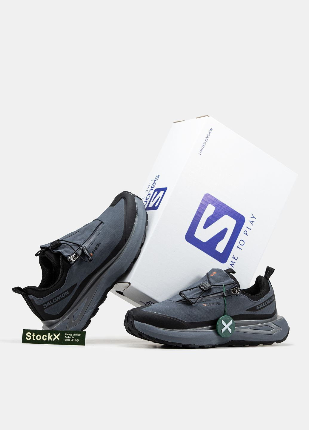 Сірі Зимовий кросівки зимові чоловічі salomon odyssey winter gore-tex gray | саломон одісей сірі No Brand