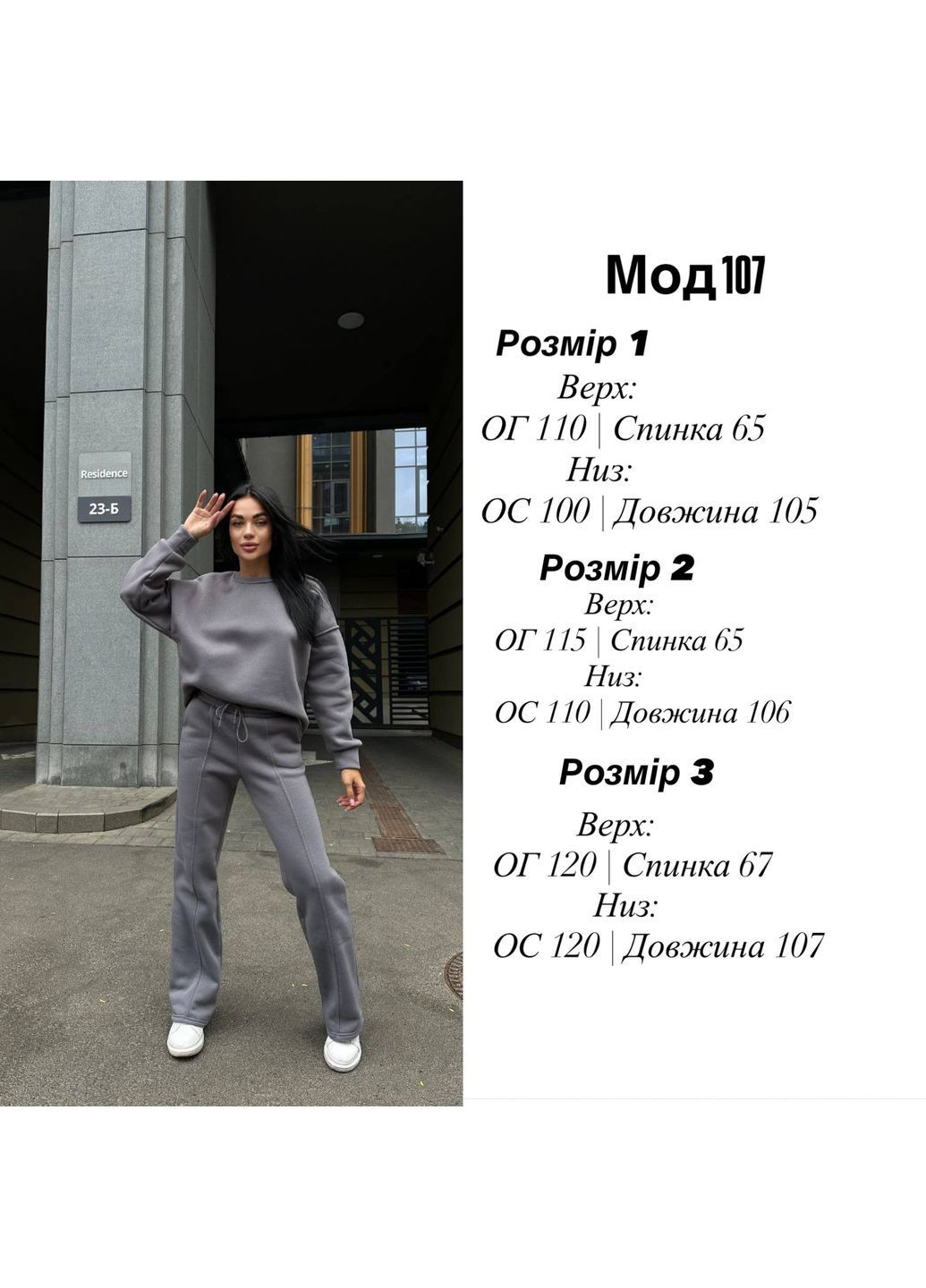 Костюм кофта та штани тринитка на флісі Україна (362749581)