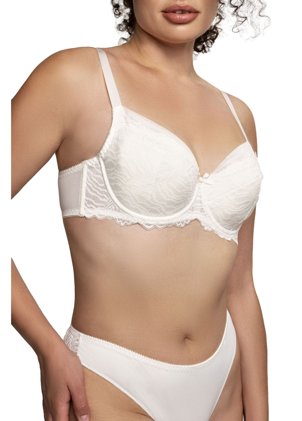 Молочний бюст. semi soft gl 130523 р. 75b, молоко Glora