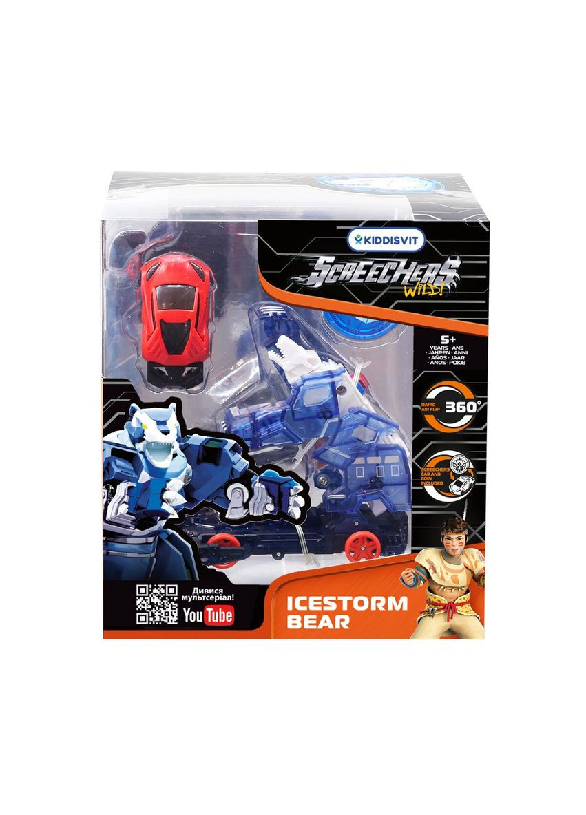 Машинка-трансформер S4 L2 Айссторм Беар! EU685203 (6911400421354) shop (6911400421354) Screechers Wild (363061381)