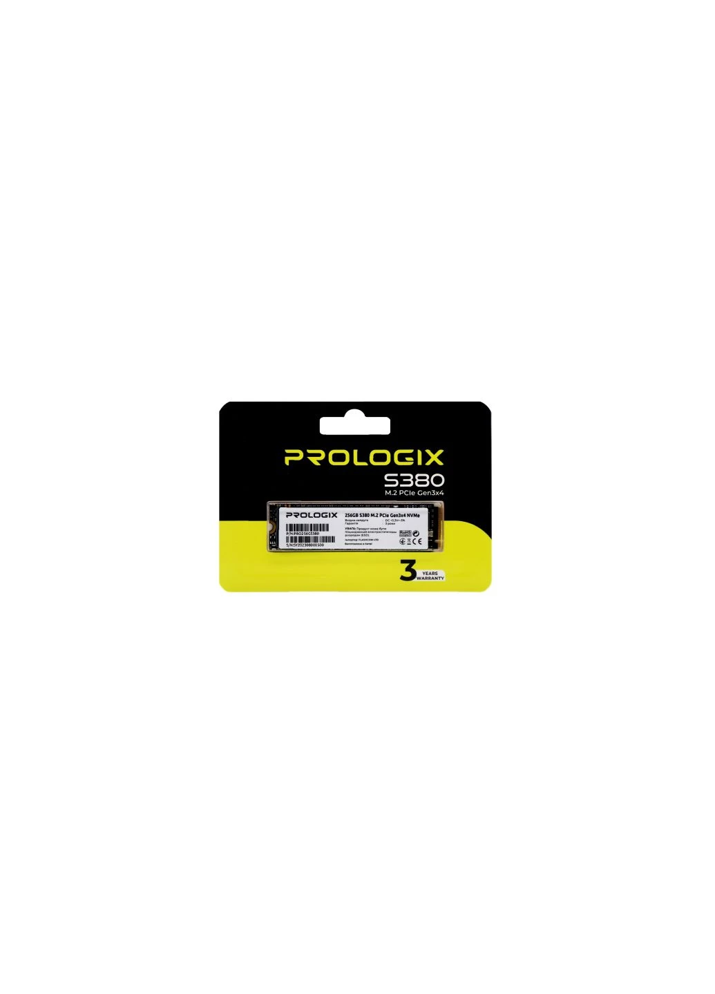 Накопичувач SSD M.2 2280 512GB (PRO512GS380) Prologix M.2 2280 512GB (397803607)